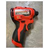 Milwaukee M12™ Subcompact Brushless 1/4' Hex Impact Driver, Model# 3450-20 Brand New