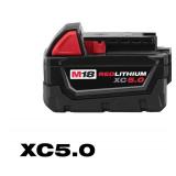 Milwaukee M18 REDLITHIUM XC5.0 Battery, Model# 48-11-1850 Brand New !