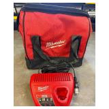 M12 Charger & Milwaukee Bag Brand new items