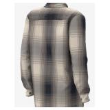 Size Medium NWT SKI-DOO WOMEN'S LIFESTYLE SKI-DOO PLAID OVERSHIRT Retail $95