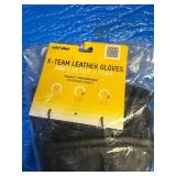 Size XL NWT in Package Ski-Doo Men’s X-Team Leather Gloves Khaki