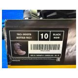Size 10 Ski-Doo Tec+ Boots Black New in Box