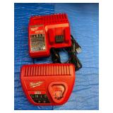 M12 Charger and M12/M18 Milwaukee Charger Brand New