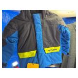 NWT- NEW Ski Doo BRP Kids Jacket Blue Logo Winter Insulated jacket kids size 5