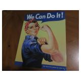 We Can Do It metal sign...