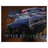 Ford truck metal sign...