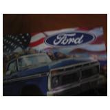 Ford truck metal sign...
