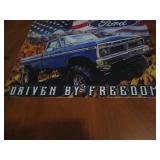Ford truck metal sign...