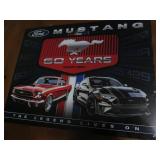 Ford Mustang metal sign...