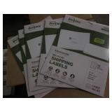 5 10 Packs Avery 2 x 4' shipping la...