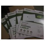 5 10 Packs Avery 2 x 4' shipping la...