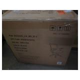 Black office chair on wheels...