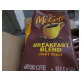 6 12oz bags McCafe breakfast blend ...