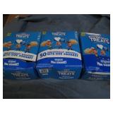 3 50 packs of Rice Krispie mini squ...