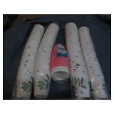 4 Plus sleeves of paper cups...