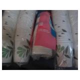 4 Plus sleeves of paper cups...