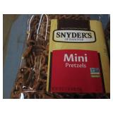 2 1 pound jars of Snyder's mini pre...