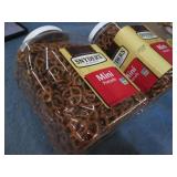 2 1 pound jars of Snyder's mini pre...
