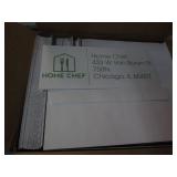 Case of self sealing envelopes with...