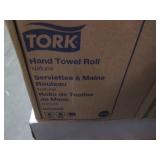 6 Tork hand towels rolls...