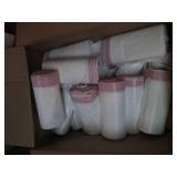 Box of trash bags with handles...