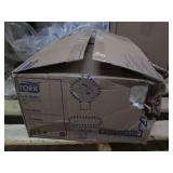 6 Rolls of Tork white hand towels...