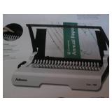 Fellowes manual comb binder, binds ...