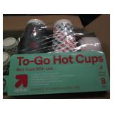 6 X 8 Packs of hot and cold cups wi...