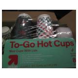 6 X 8 Packs of hot and cold cups wi...