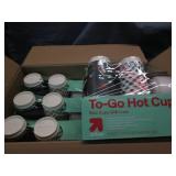 6 X 8 Packs of hot and cold cups wi...