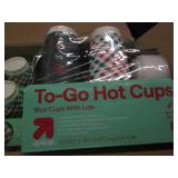 6 X 8 Packs of hot and cold cups wi...