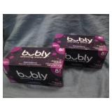 16 Cans Bubly blackberry sparkling ...