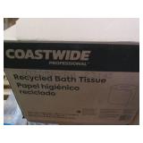 80 Rolls of Coastwise toilet tissue...