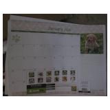 Huge lot of wall and desk calendars...