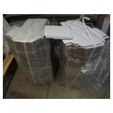 2 Large stacks of small folding box...