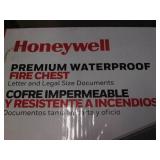 Honeywell waterproof fire chest...