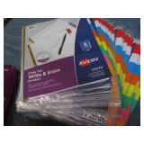 Sheet protectors, erasable binder d...
