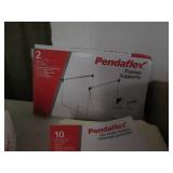 Assorted filing supplies and binder...