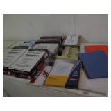 Envelopes, sheet protectors, lamina...