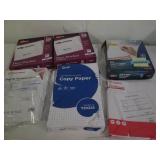 Folders, checks, paper, sheet prote...