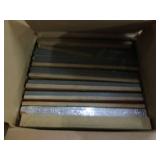 Box of 23 assorted molds or wall ar...