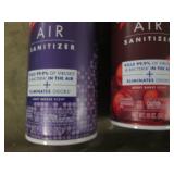 6 Cans of Lysol air sanitizer...