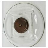 Vintage Cambridge Clear Glass Bowls, Lazy Susan and Footed Dish