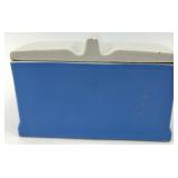 Vintage Hall's Rose Pattern Blue Kitchenware - Shakers, Covered Dish, Creamers and Teapot