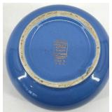 Vintage Hall's Superior Quality Kitchenware Blue Floral Mixing Bowls