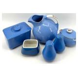 Vintage Variety of Hall China Rose Pattern - Made in USA - including Refrigerator Dish