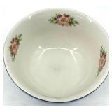 Vintage Variety of Hall's Bowls - Blue Floral - Made in U.S.A.