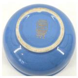 Vintage Variety of Hall's Bowls - Blue Floral - Made in U.S.A.