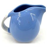 Hall's Rose Parade 1259 Blue Ceramic Pitcher Set - 6-Piece, Made in USA