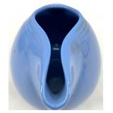 Hall's Rose Parade 1259 Blue Ceramic Pitcher Set - 6-Piece, Made in USA
